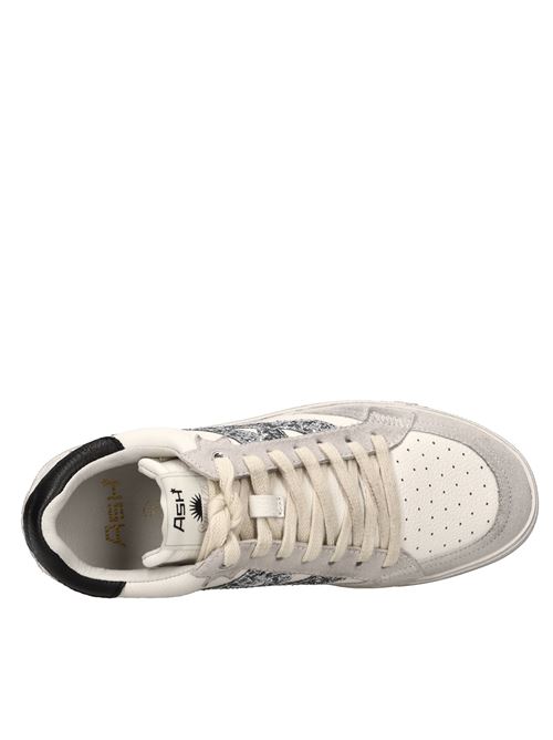 Sneakers modello MOONLIGHT in pelle ASH | MOONLIGHT CENTAUROBIANCO-ARGENTO-NERO